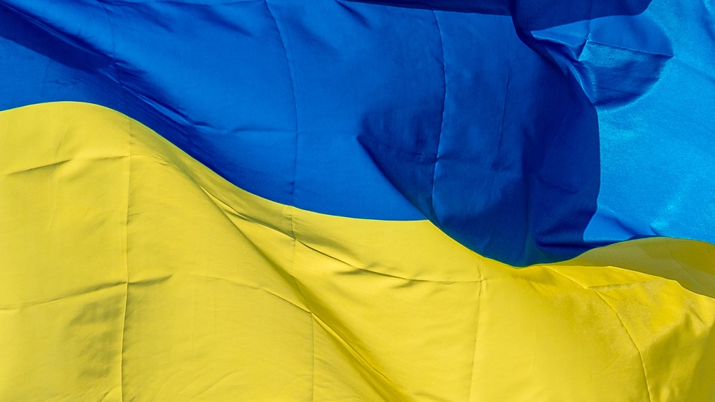Ukrainische Fahne