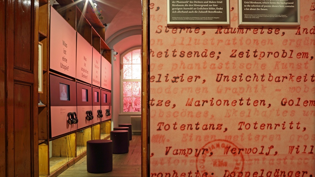 ÖSTERREICHISCHE NATIONALBIBLIOTHEK Ausstellungsansicht