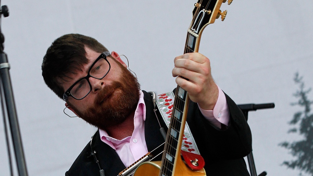 ASSOCIATED PRESS Colin Meloy beim Bonnaroo Music Festival in Manchester (2011)
