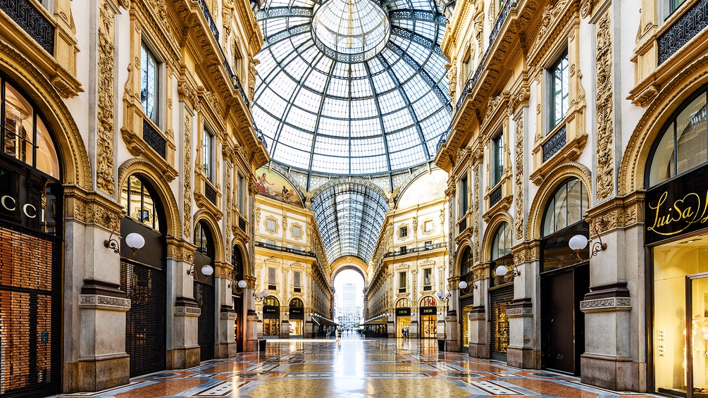 Einkaufszentrum in Mailand