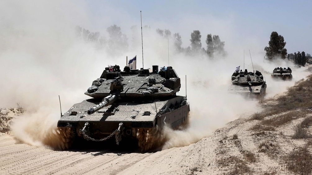 PICTUREDESK.COM/AFP/JACK GUEZ Israelisches Militär