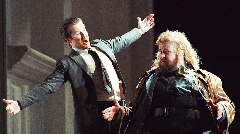 Ein Foto in der Wiener Volksoper fuer die Richard Wagner Oper "Die Meistersinger von Nuernberg"