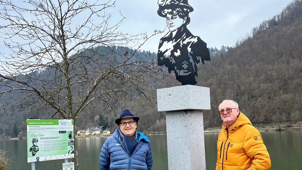 Erinnerungsort Wesenufer an der Donau - Klaus Pumberger