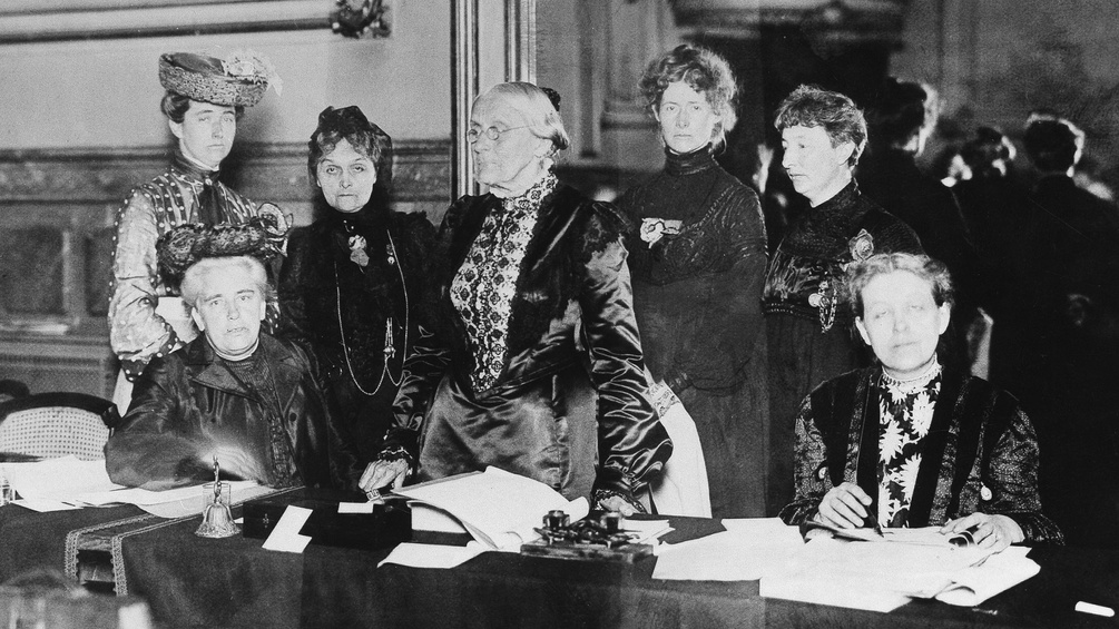 Frauenstimmrechtskonferenz in Berlin, 1904