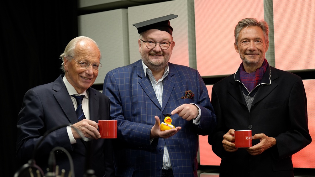 Rudolf Taschner, Martin Haidinger und Hans-Otto Thomashoff