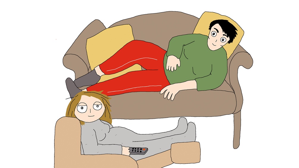 Illustration von Stefanie Sargnagel zu IOWA