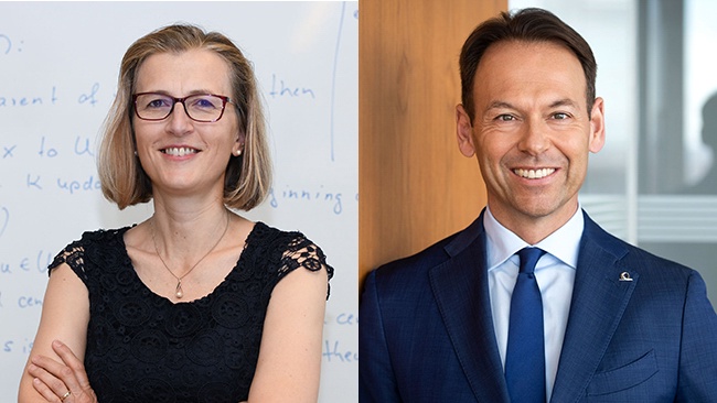 Monika Henzinger und Andreas Brandstetter 