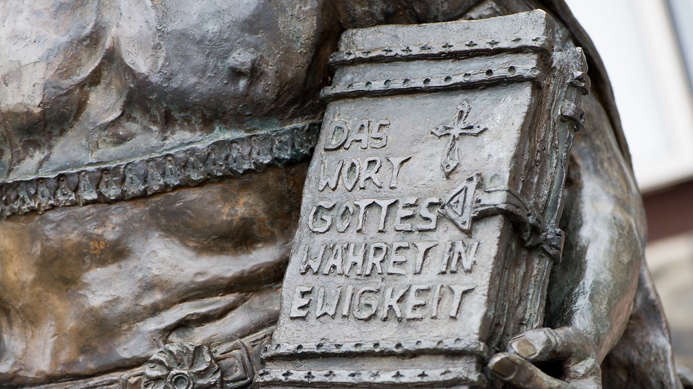 Statue von Martin Luther