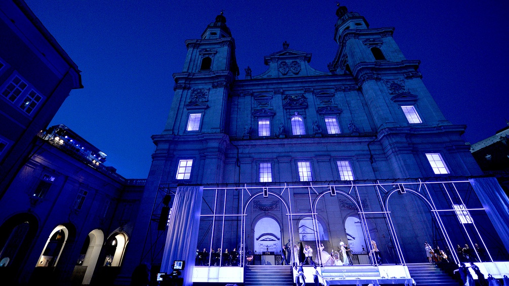 Jedermann-Aufführung in Salzburg, 2019