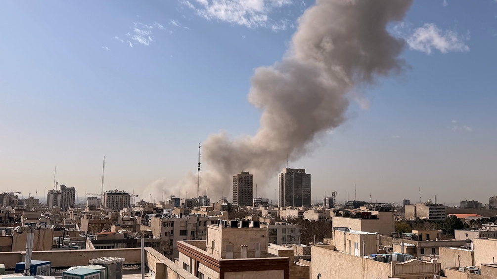 Explosion in Teheran, Iran