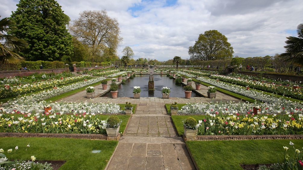 "White Garden", britischer Park