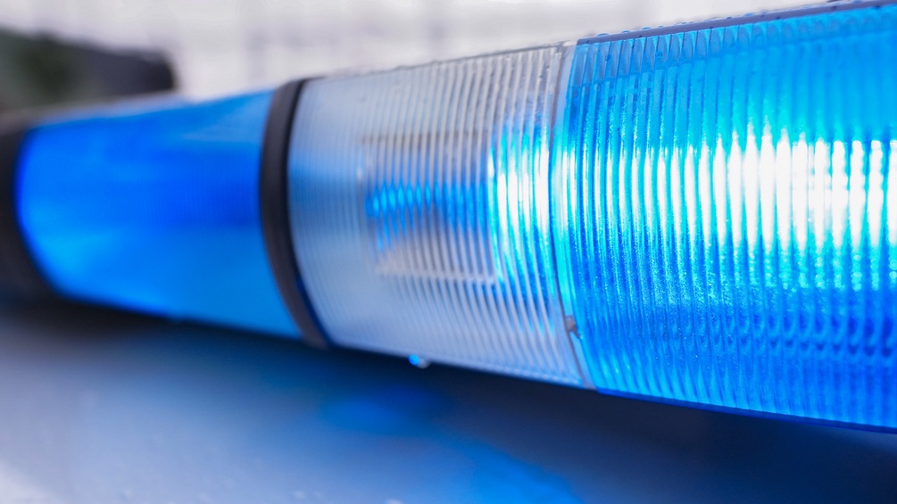 APA/EVA MANHART Blaulichtanlage eines Polizeifahrzeugs