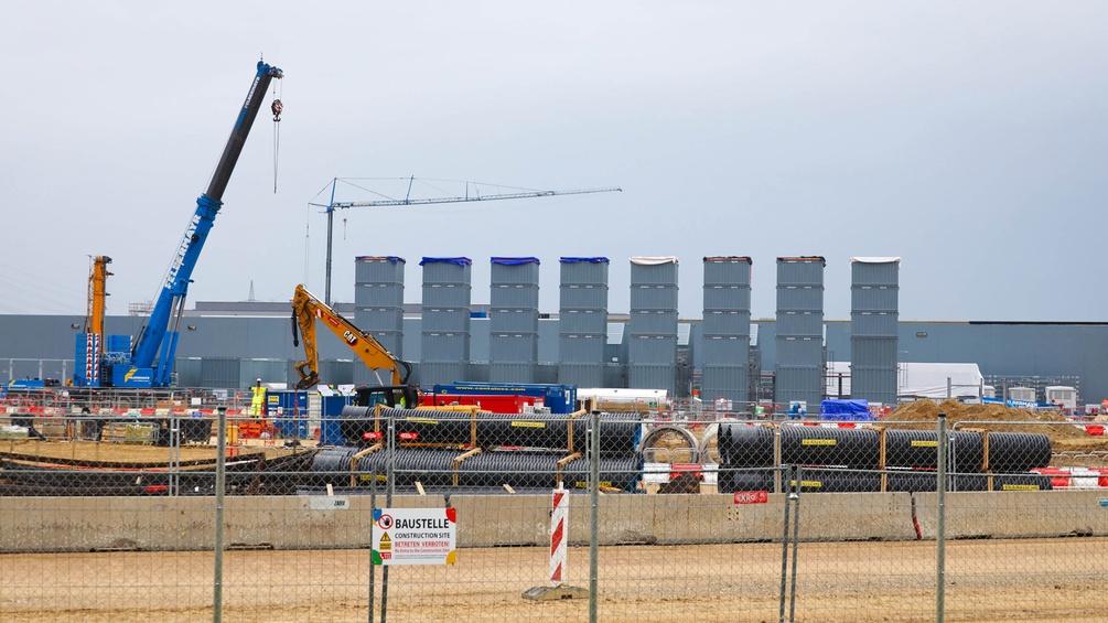 Google-Baustelle in Kronstorf
