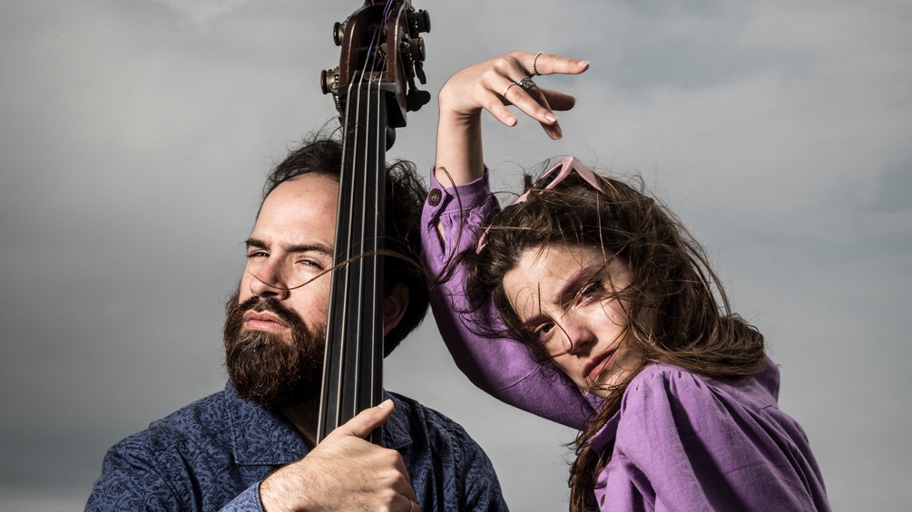 JUAN MIGUEL MORALES Sängerin Magalí Sare und Kontrabassist Manel Fortià