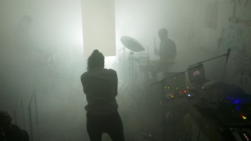 Band im Nebel