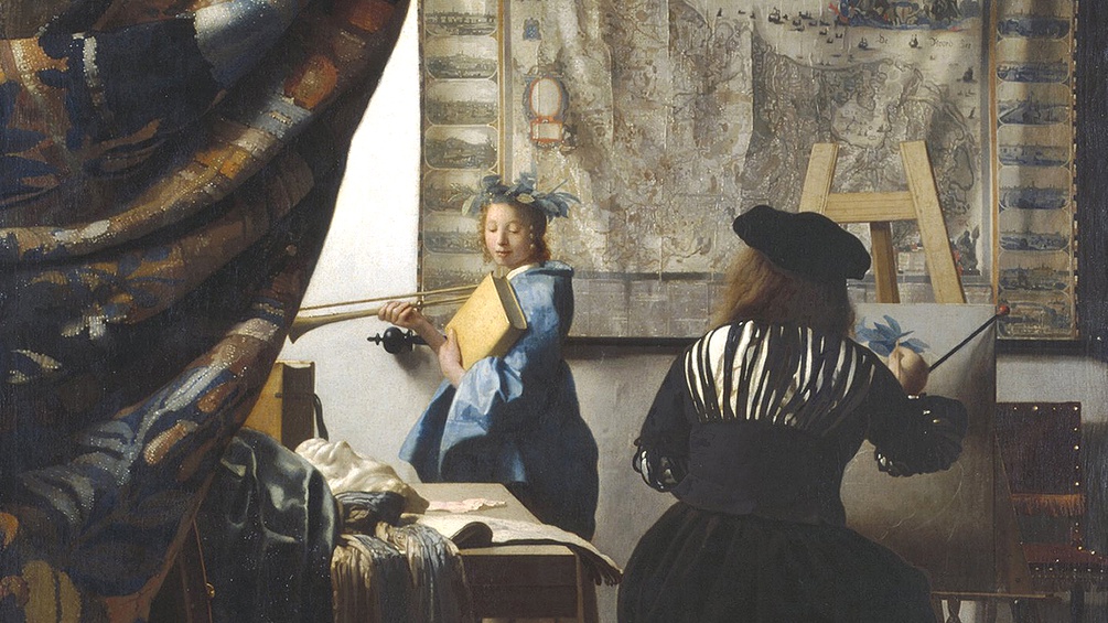 Jan Vermeers "Die Malkunst"