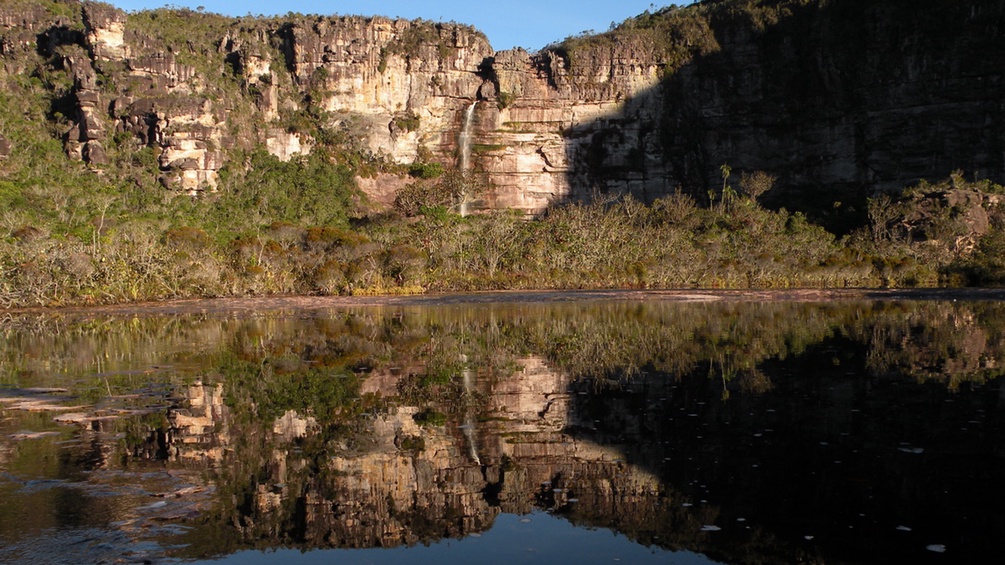 ANTON WEISSENHOFER Berge und Vegetation in Venezuela.