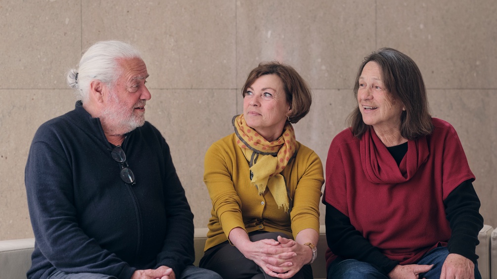 Dieter Berner, Renata Schmidtkunz, Hilde Berger