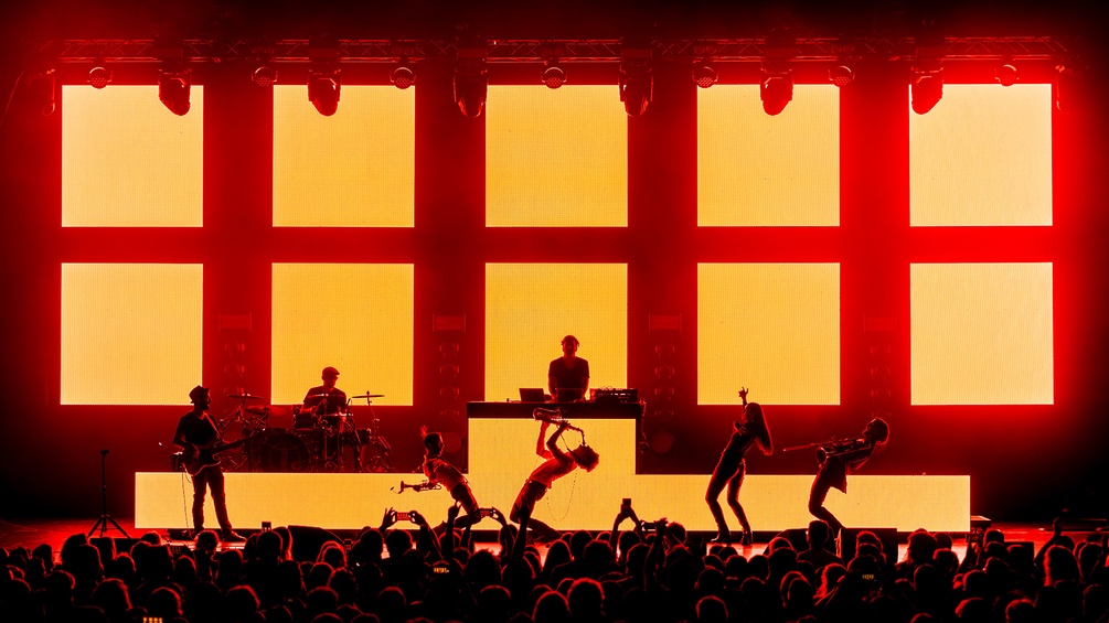 ORF/MARK UNTERBERGER Parov Stelar auf der Bühne, Donauinselfest
