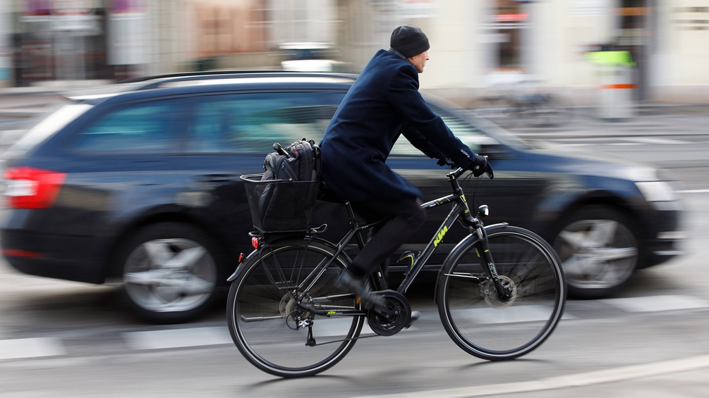 APA/FLORIAN WIESER Radfahrer in Wien
