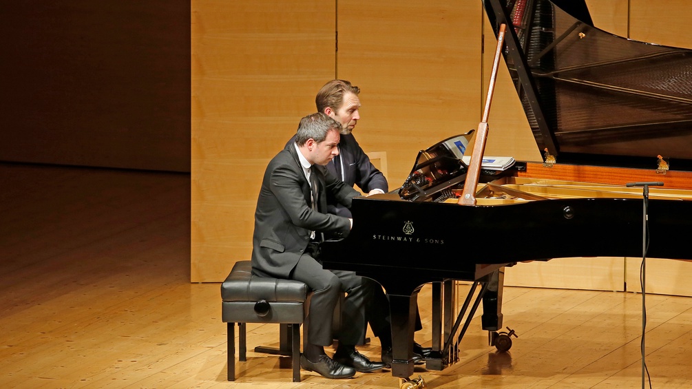 Leif Ove Andsnes und Bertrand Chamayou