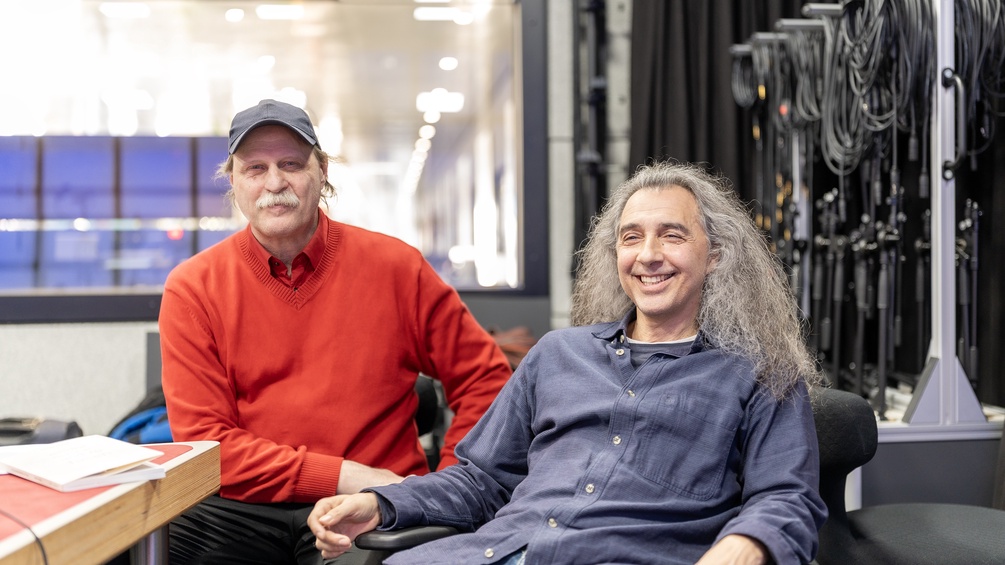 Blaue Stunde: Michael Fischer und Semier Insayif