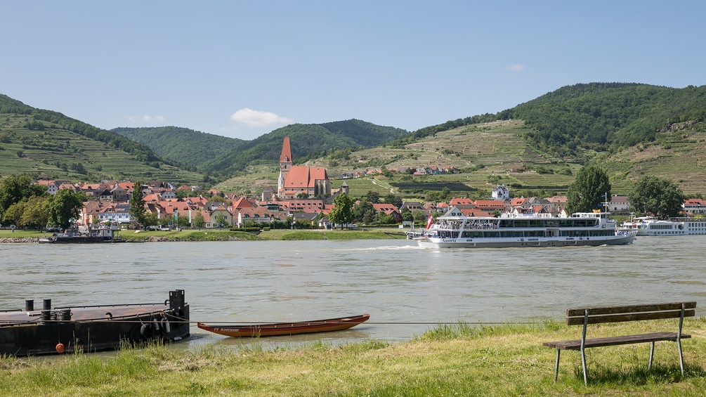 Blick auf Weißenkirchen