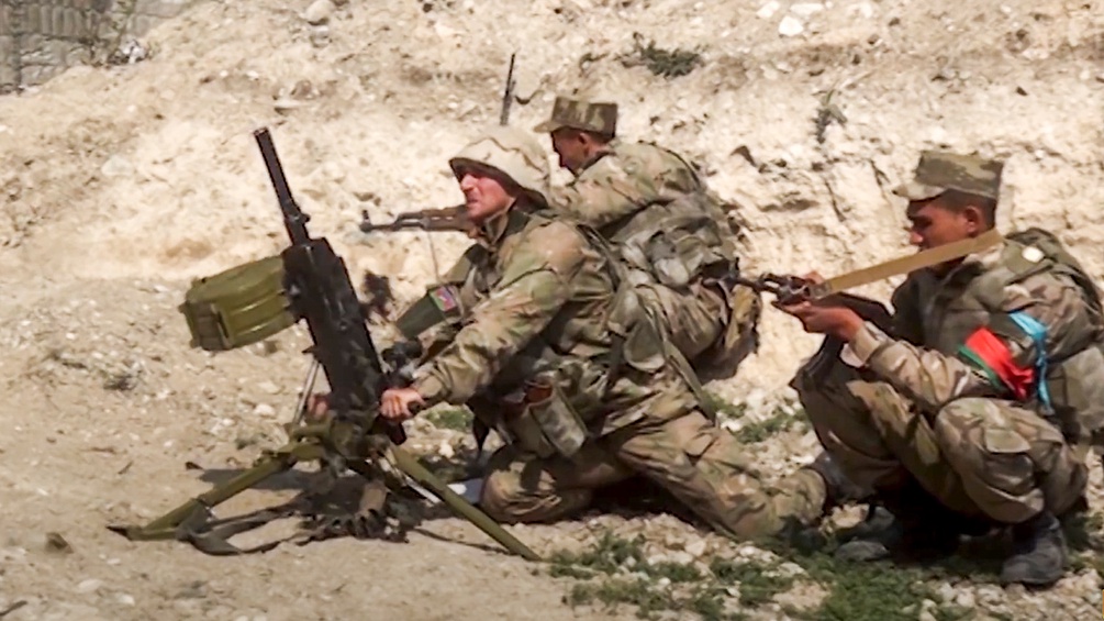 Aserbaidschanische Soldaten