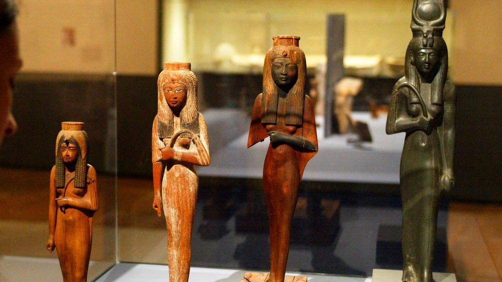 Kleine ägyptische Statuen