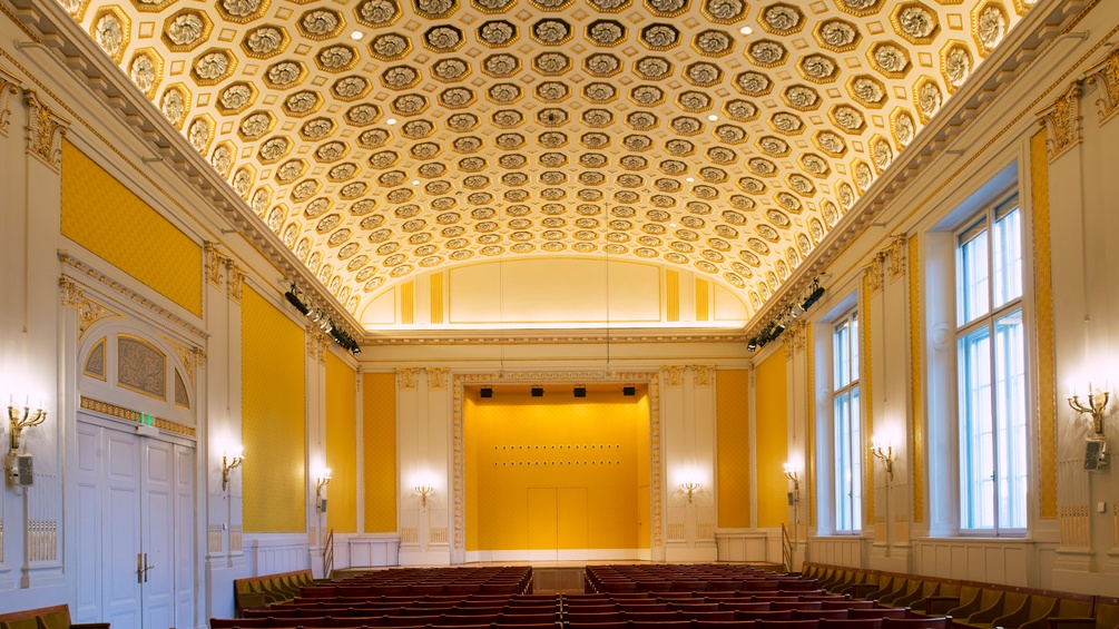Der Schubertsaal im Wiener Konzerthaus.