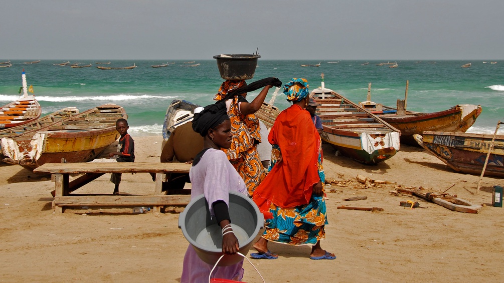 Frauen am Markt in Nouakchott