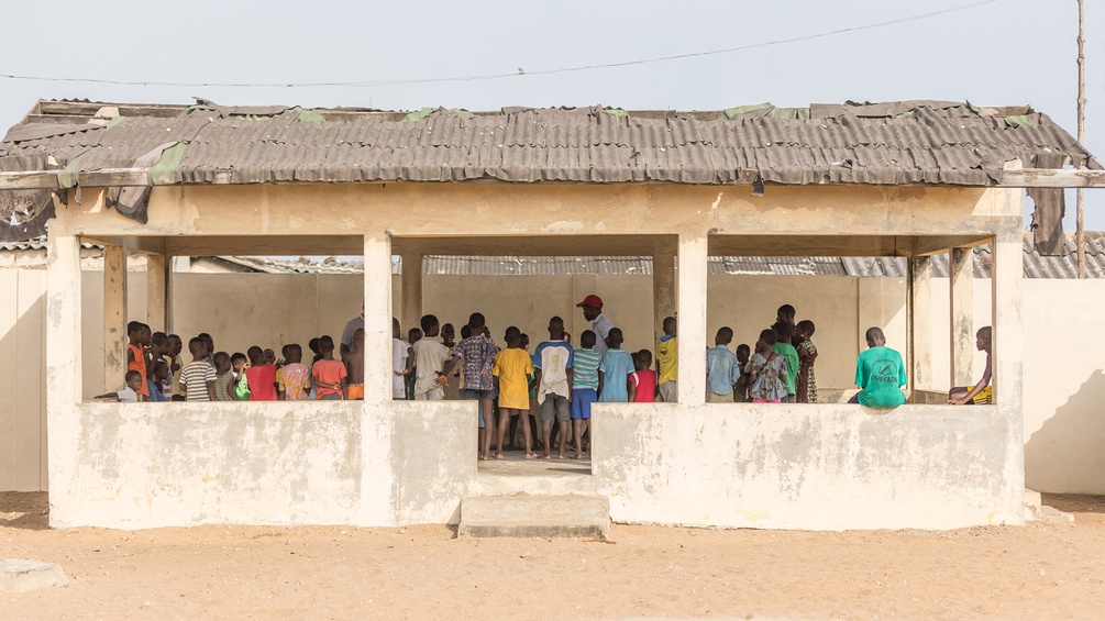 Kinder in Cotonou, Benin.