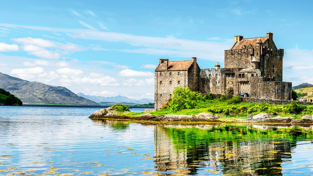 Ein schottische Burg