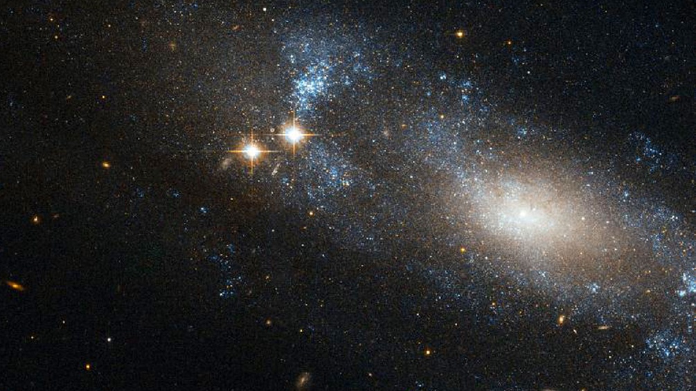 Die Spiral-Galaxie ESO 499-G37