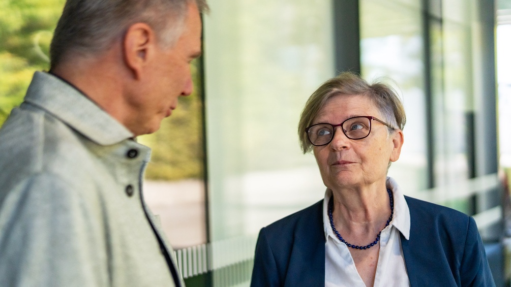 Armin Wolf und Susanne Weigelin-Schwiedrzik