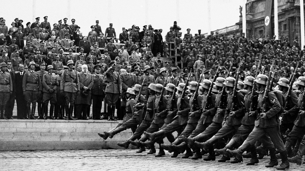 Deutsche Truppen erreichen 1938 Wien