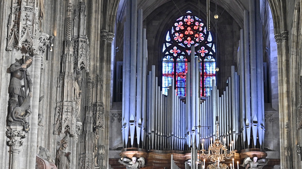 Orgel im Wiener Stephansdom