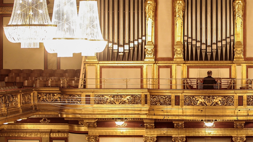 Orgel im Großen Musikvereinssaal in Wien