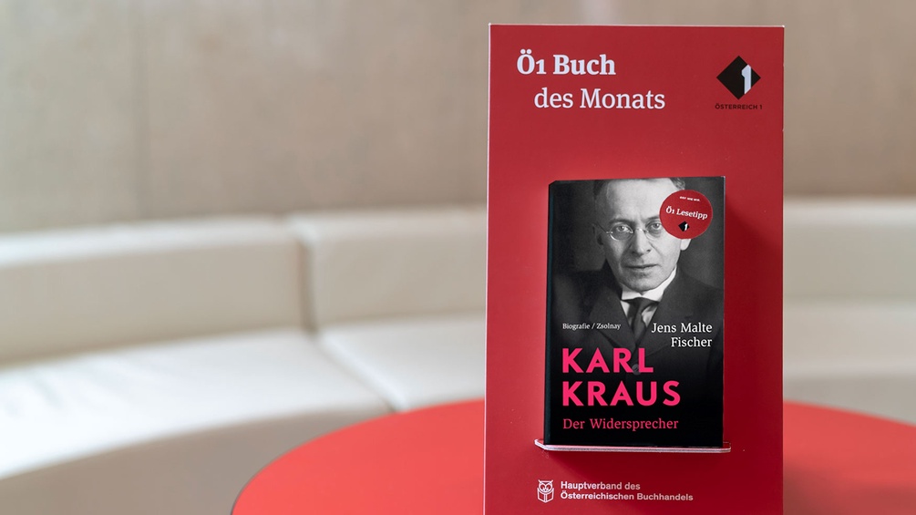 Karl Kraus auf dem Buchcover