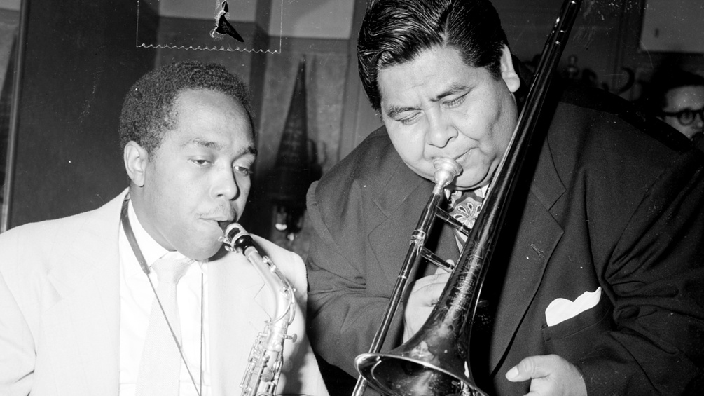 Charlie Parker und Russell Moore