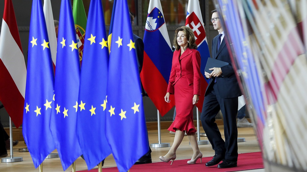  Bundeskanzlerin Brigitte Bierlein im Rahmen des EU-Gipfels 