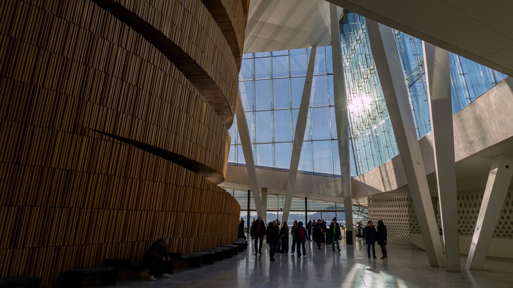 Oper in Oslo, Innenraum