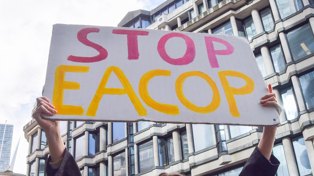 Demo gegen EACOP