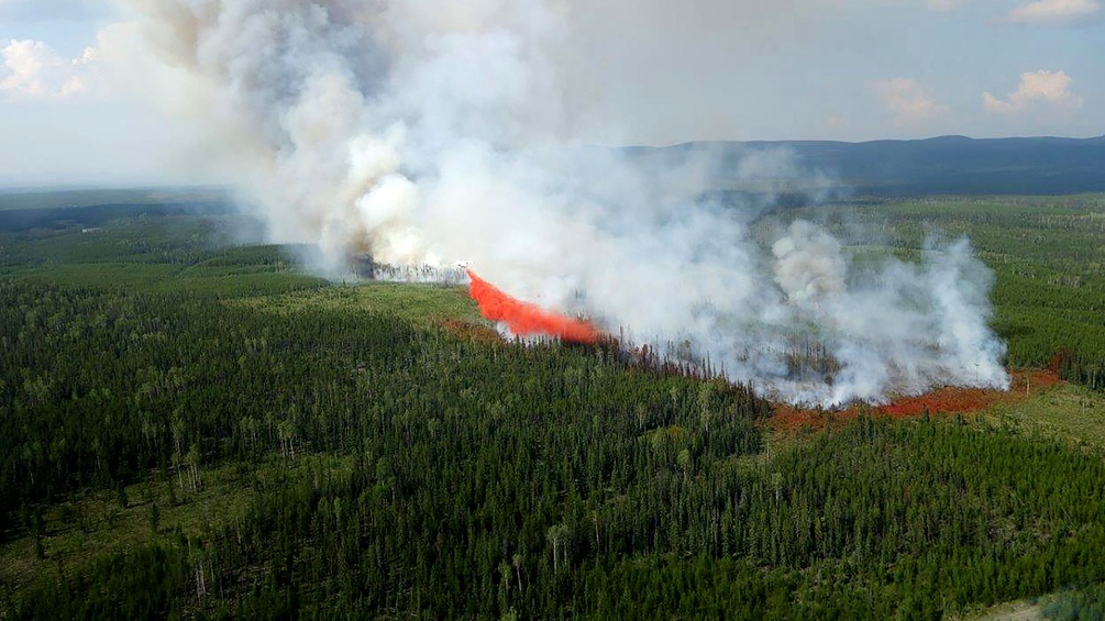 Waldbrand in Kanada