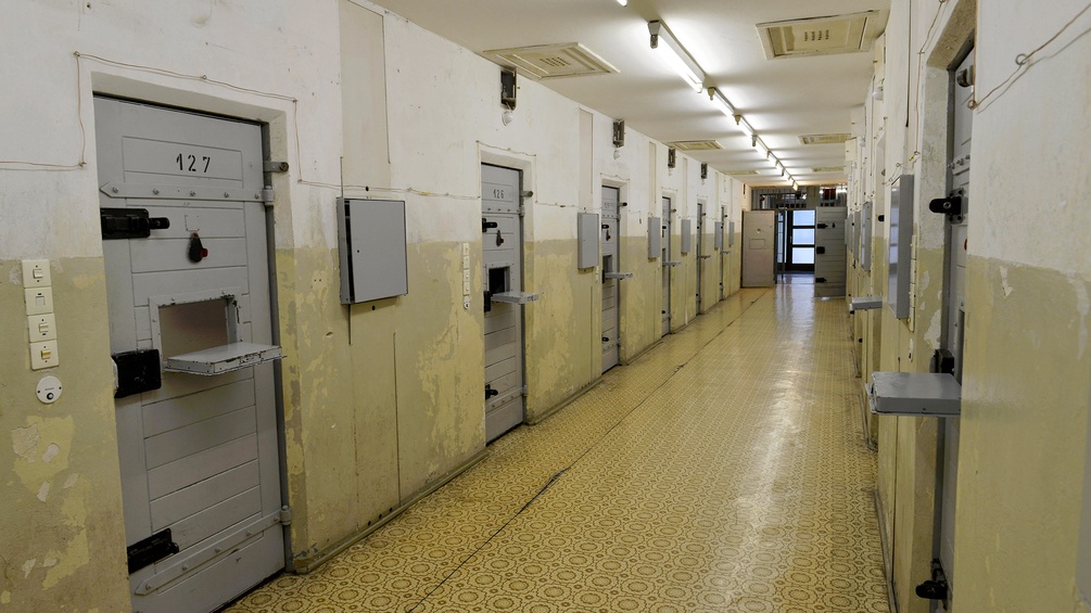 Gefängnisflur, Stasi-Gedenkstätte, Genslerstrasse, Berlin