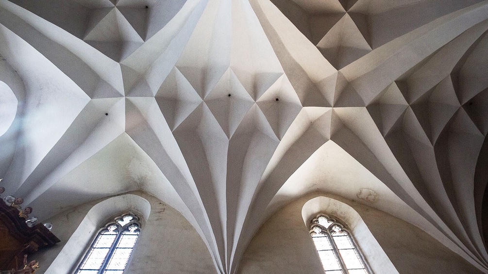 Bechyne: Kirche Maria Himmelfahrt Zellengewölbe