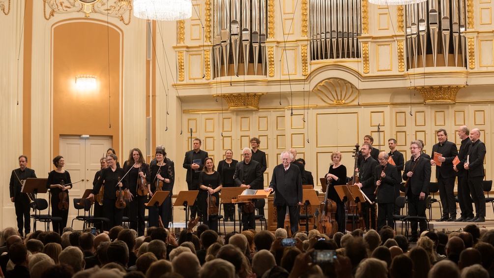 Collegium Vocale Gent, Leitung: Philippe Herreweghe; Dorothee Mields, Sopran; Alex Potter, Countertenor; Guy Cutting, Tenor; Kresimir Strazanac, Bassbariton