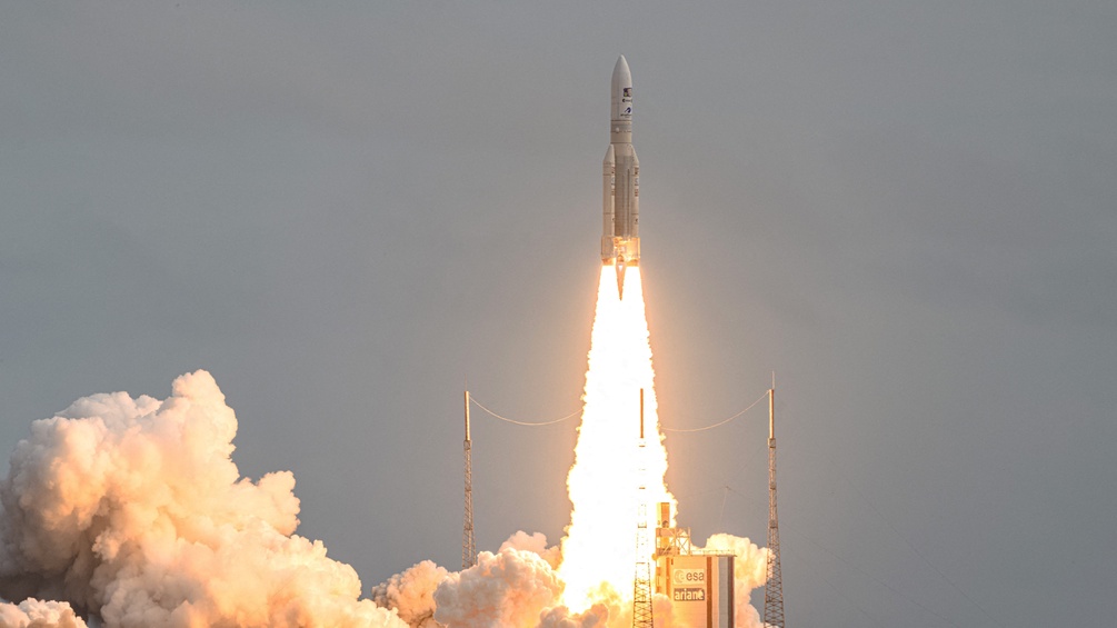 Ariane 5 Rakete.