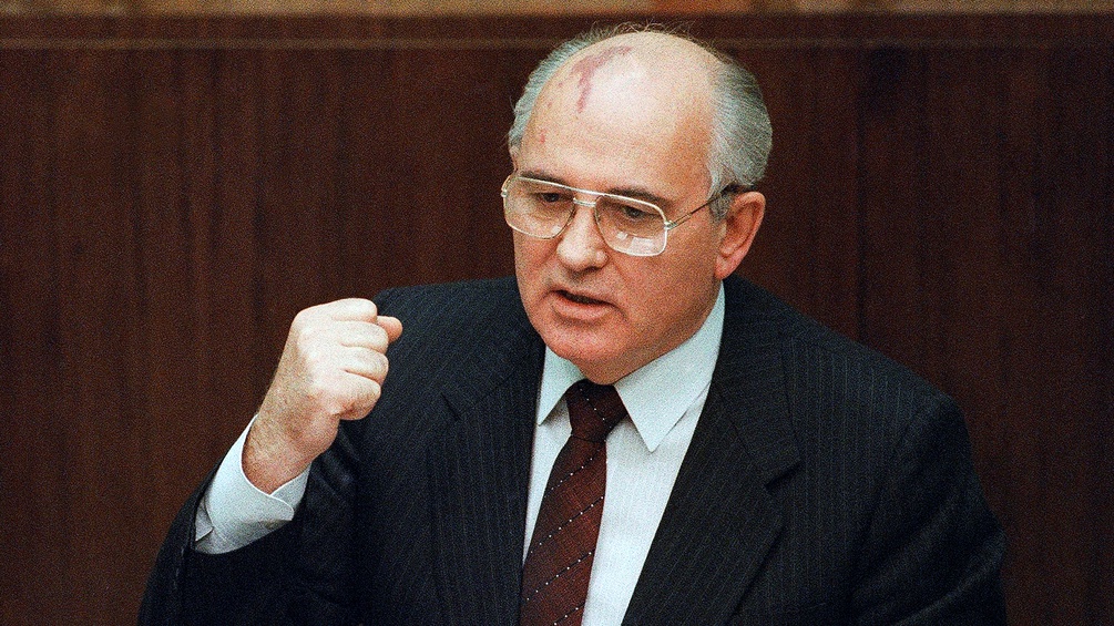 Michail Gorbatschow, 1991