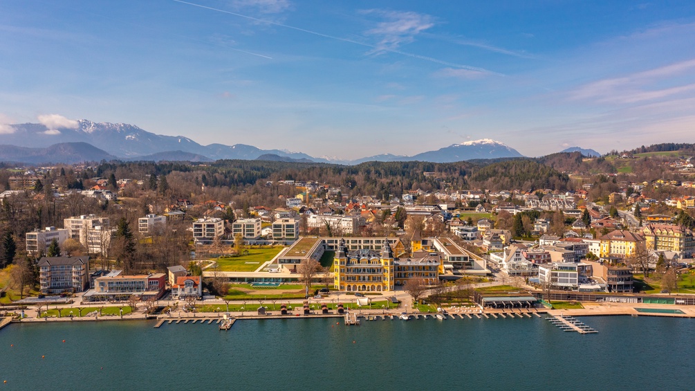 Luftbild Velden am Wörthersee Kärnten 